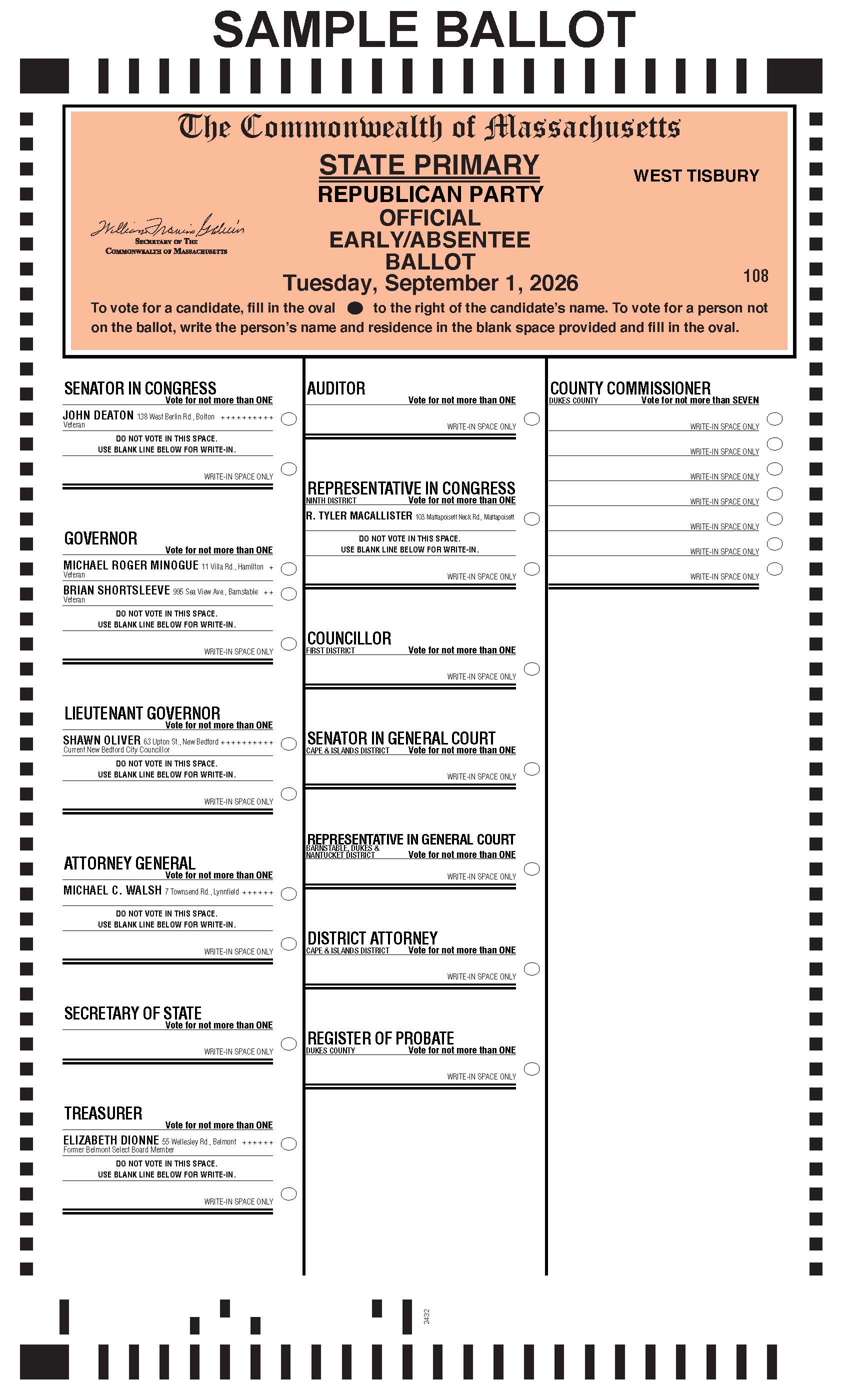 WEST_TISBURY_Republican Ballot